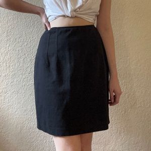 The Limited Black Mini Pencil Skirt